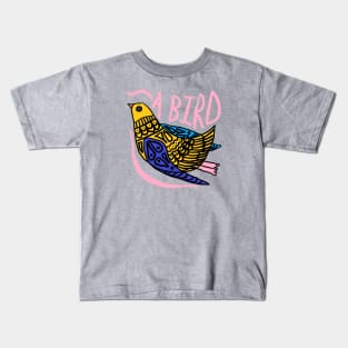 A gliding BIRD Kids T-Shirt